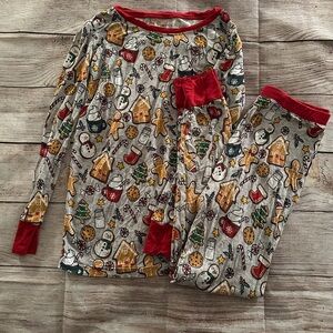 Little Sleepies Holiday Print Kids Pajamas